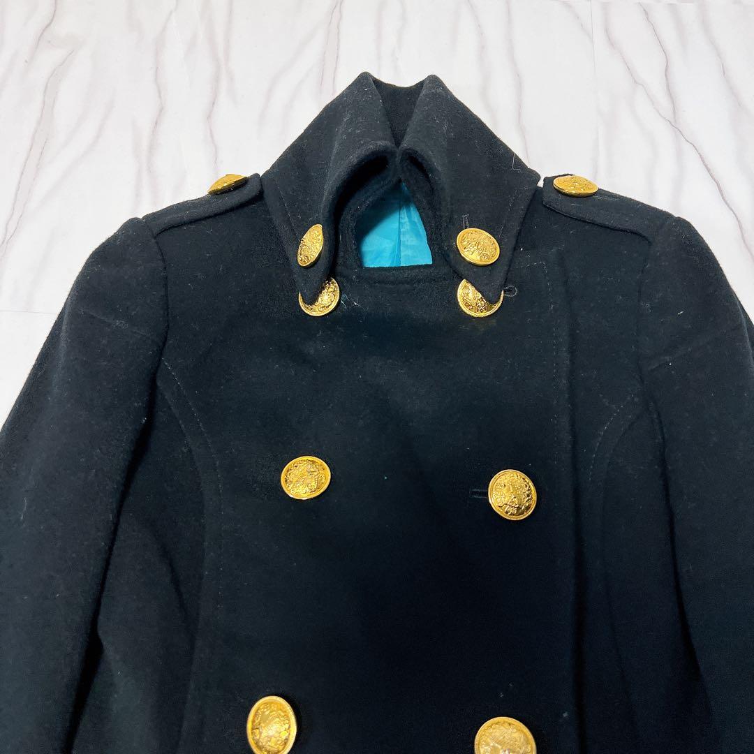 《希少》SLY ベビドンコート 安室奈美恵 ロングコート ミドル丈 黒 Sサイズ