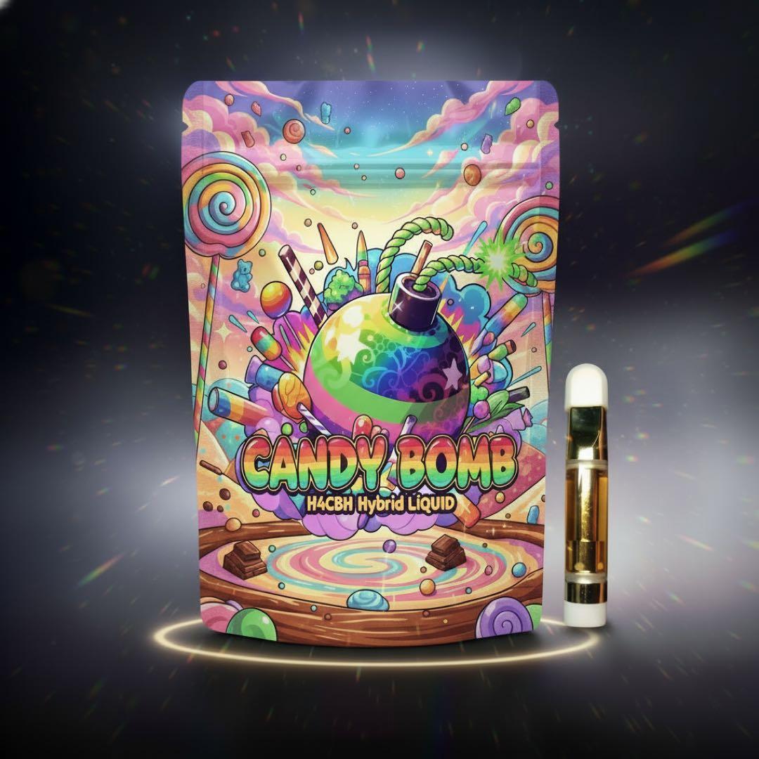 高濃度 H4CBH リキッド1ml -Candy Bomb-