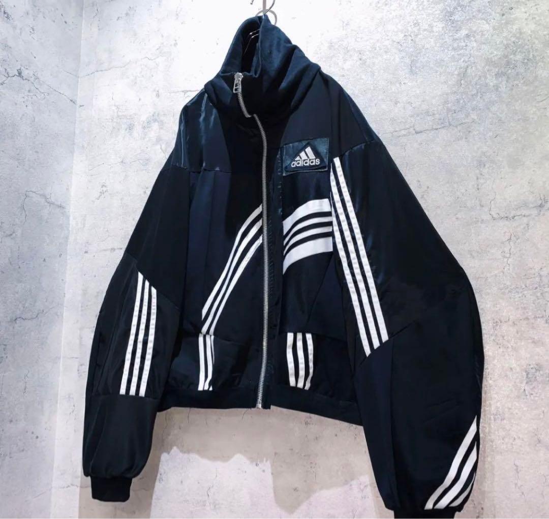 adidas リメイク 再構築 トラックジャケット track jacket - メルカリ