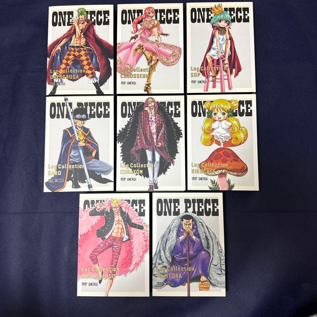 ワンピース ログコレクション DVD 629〜746話 ドレスローザ編 - メルカリ