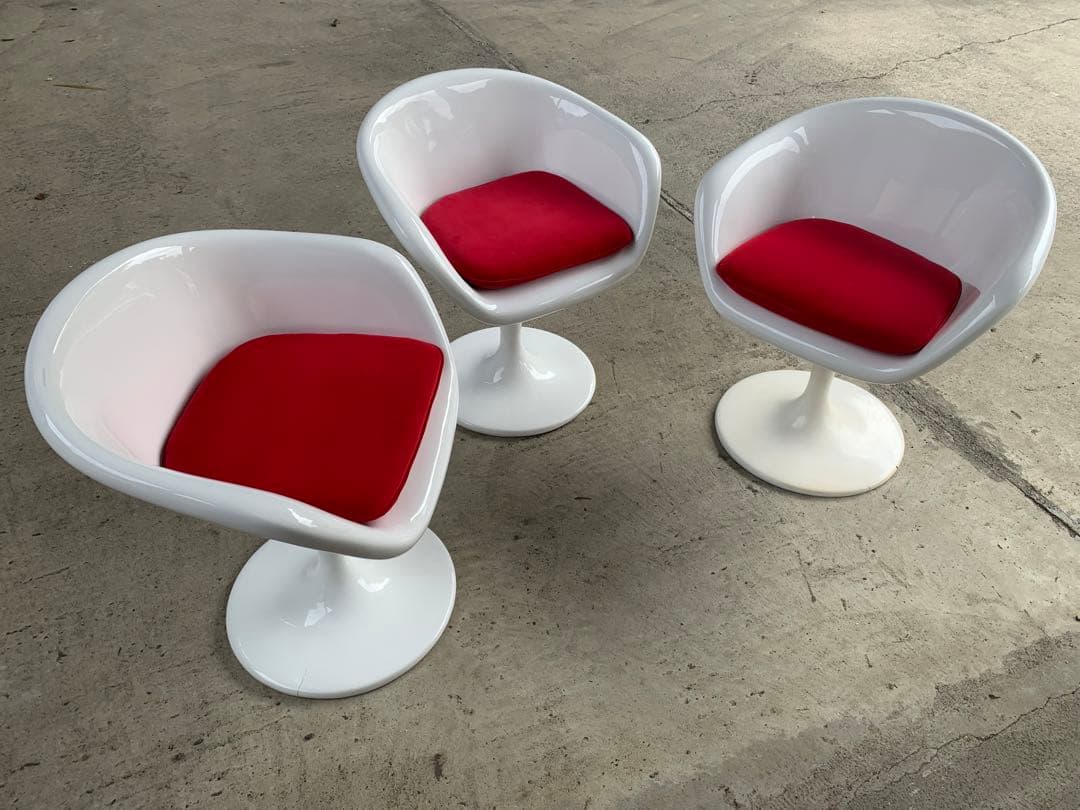 スペースエイジ チューリップ アーム チェア ミッドセンチュリー No.3 エーロ・サーリネン/チューリップアームチェア【FRM×ファブリック