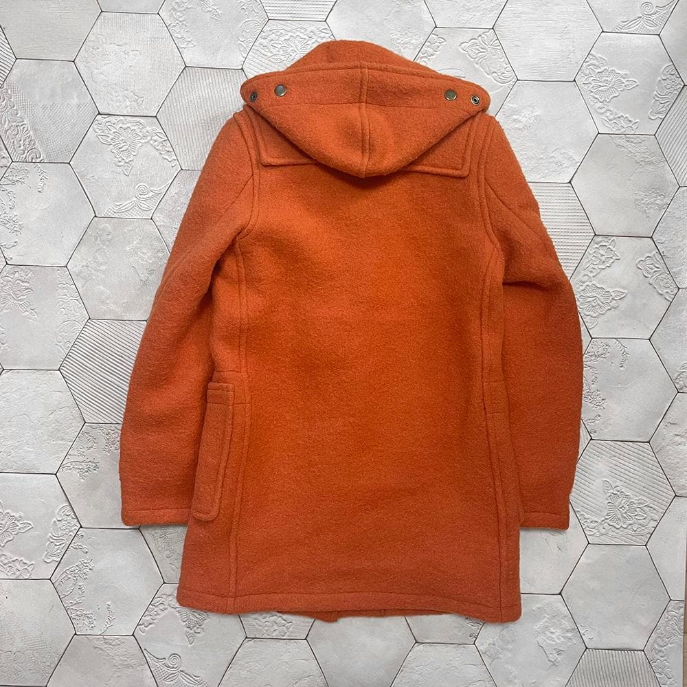 超美品！グローバーオール MONTY ダッフルコート 36 エルメスオレンジ