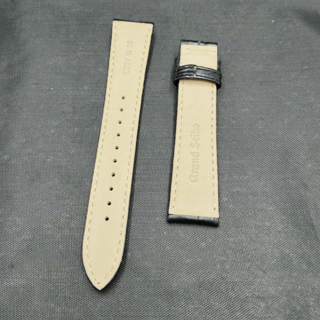 グランドセイコー SBGW301 純正クロコダイルベルト 新品未使用 - メルカリ