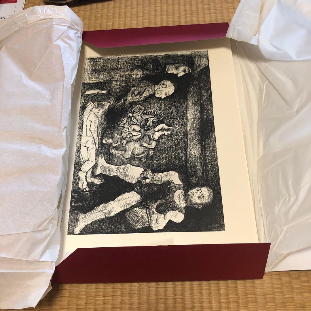 ピカソ「PICASSO 347・ポートフォリオ」完品 銅版画集 - メルカリ