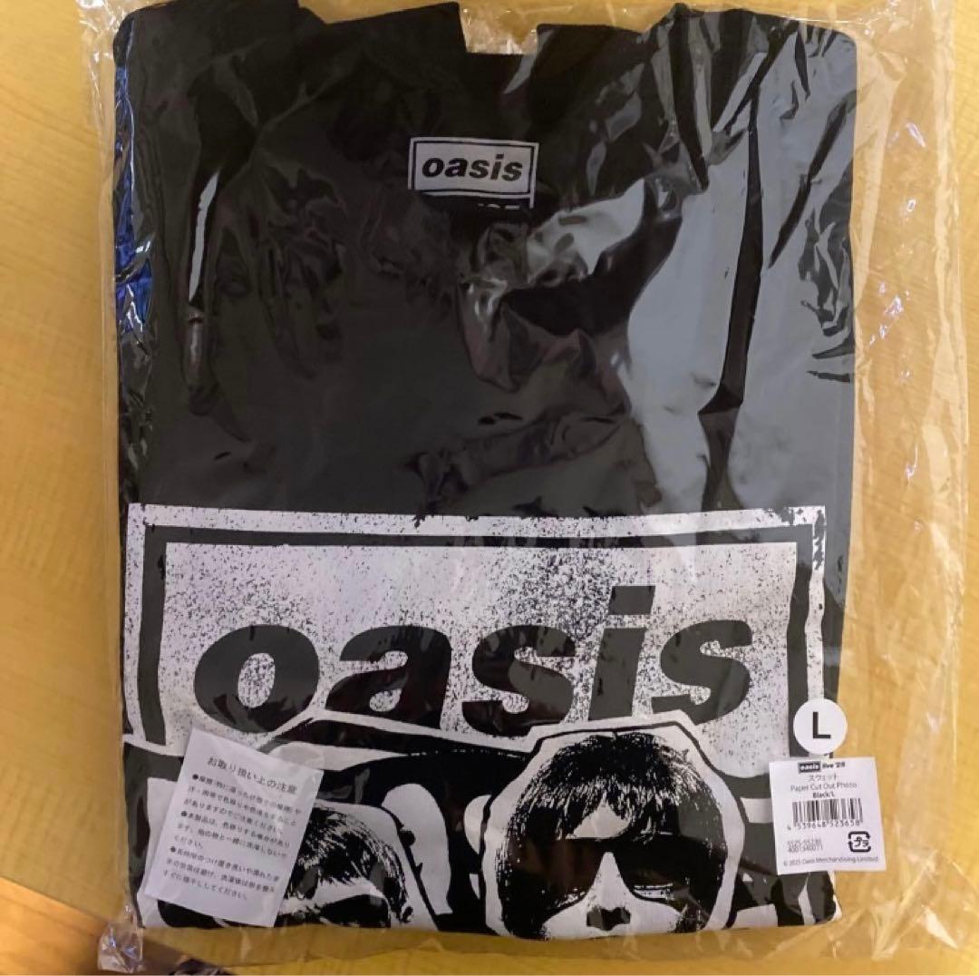 【正規販売店完売品】 Oasis Live’25 Paper CutスウェットＬ 正規販売店完売品】 Oasis Live'25 Paper CutスウェットL - メルカリ