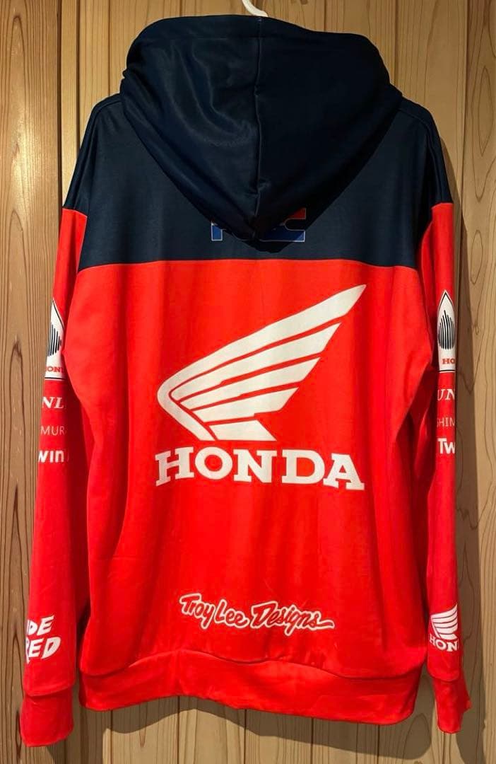 HONDA HRC ホンダ レーシングジャケット ジップアップ パーカー XL