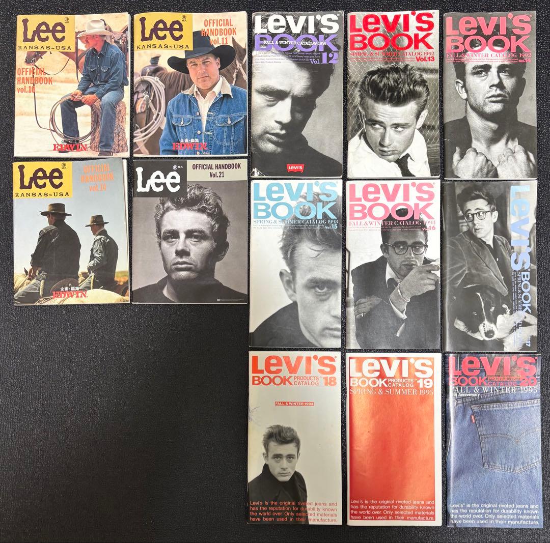カタログ　Levi’s BOOK Lee OFFICIAL HANDBOOK Levis+Book+Vol.07+1989+SS+