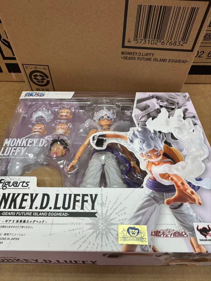 SH.フィギュアーツ モンキー・D・ルフィ ギア5 未来島　10点セット Amazon.co.jp: TAMASHII NATIONS S.H.フィギュアーツ ONE PIECE