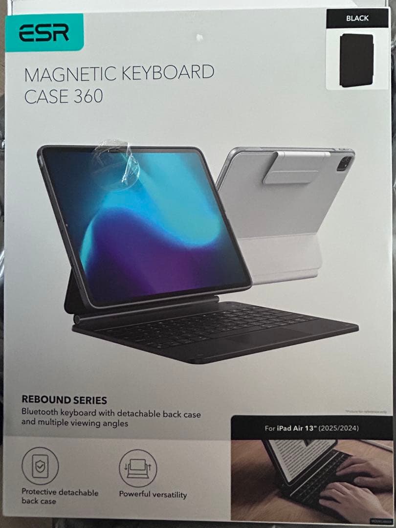ESR Rebound Series iPad Air 13\" ケース Amazon.com: ESR for iPad Air 13 Inch Case M3/M2 (2025/2024), iPad
