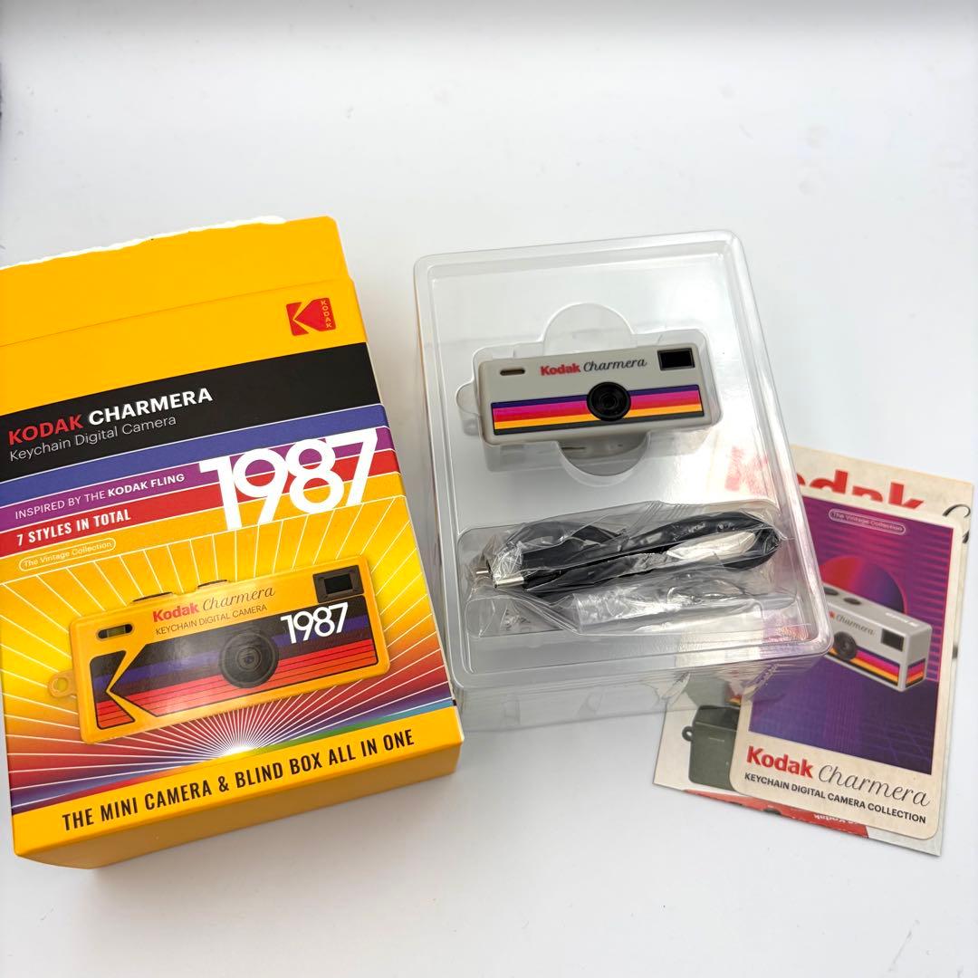 未使用(グレー) キーホルダー型デジタルカメラKodak Charmera - メルカリ