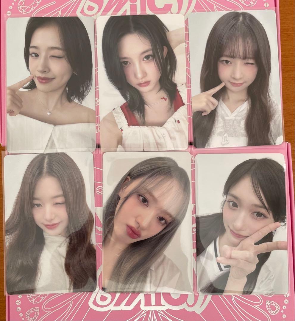 IVE switch 大阪会場限定　お渡し会トレカ　コンプ IVE Switch ALIVE JAPAN Osaka Tokyo Offline Event Official