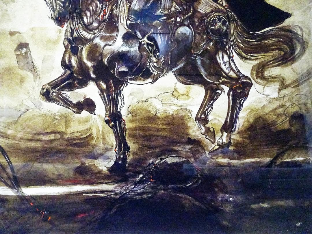 天野喜孝 #オーダー版画② #吸血鬼ハンターD #共箱 #アールビバン