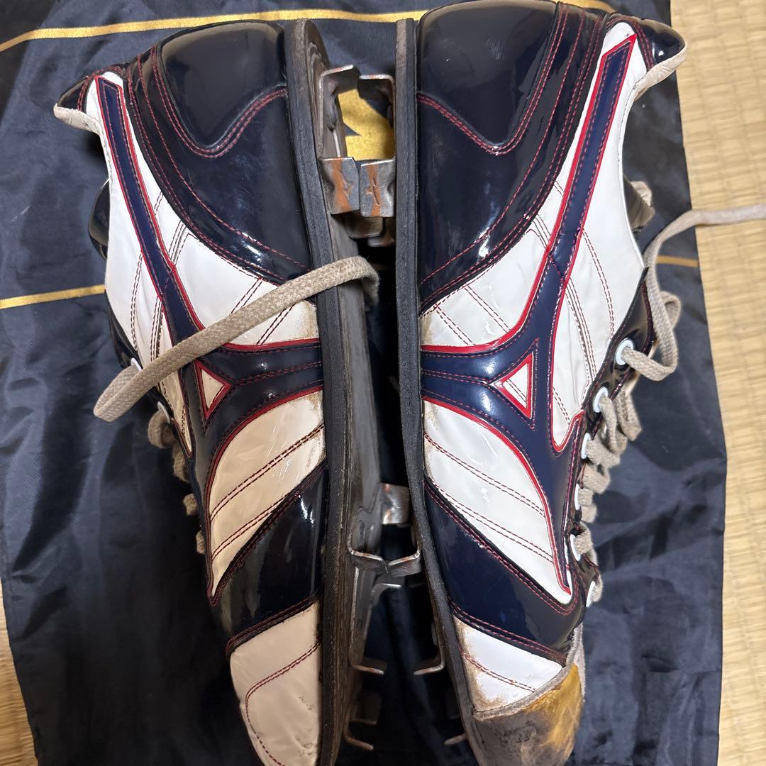 チャンクリさん専用ミズノプロスペシャルオーダー スパイク ネイビー