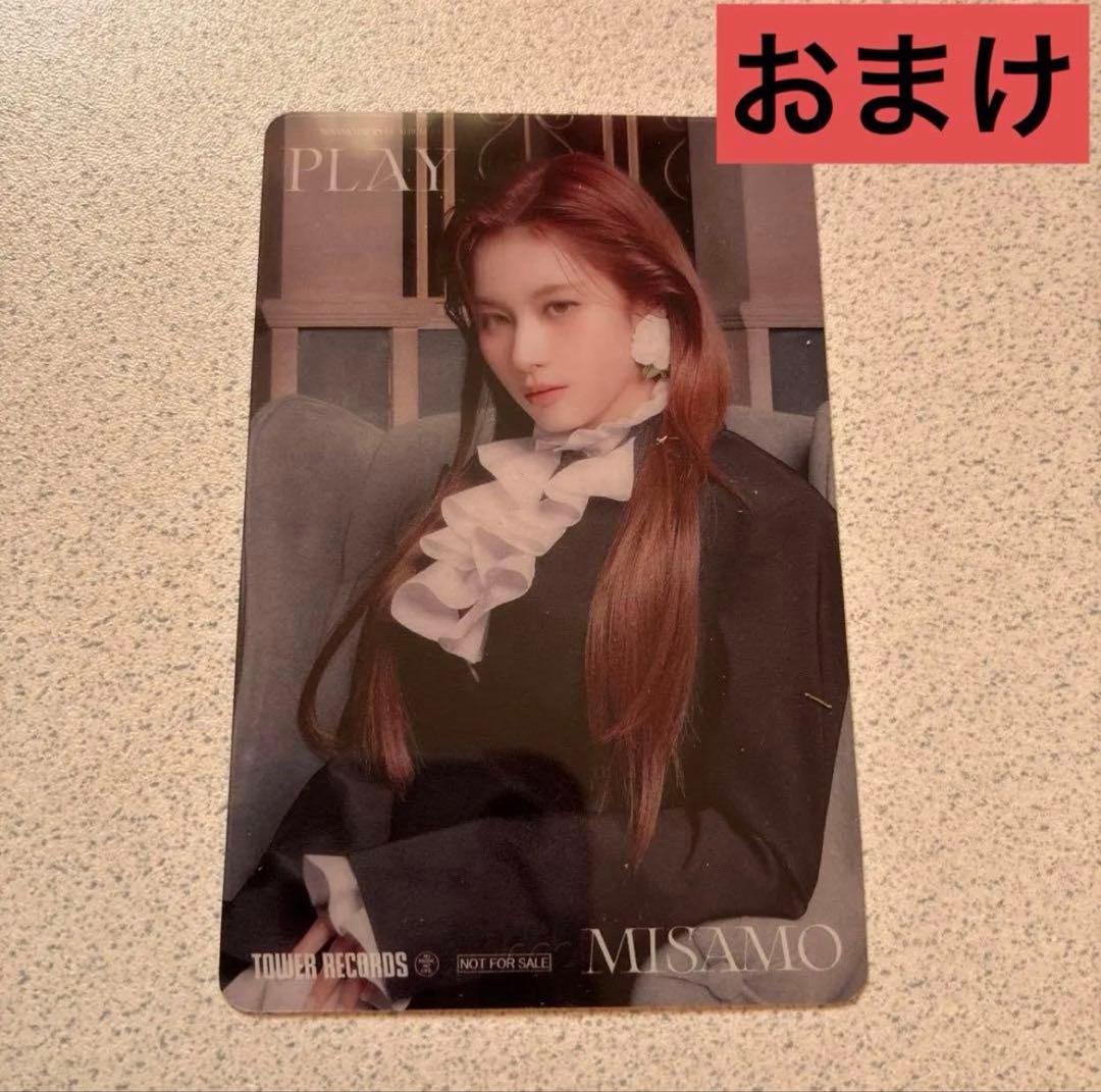 MISAMO サナ PLAY タワレコ ラキドロ トレカ フォトカード ミサモ