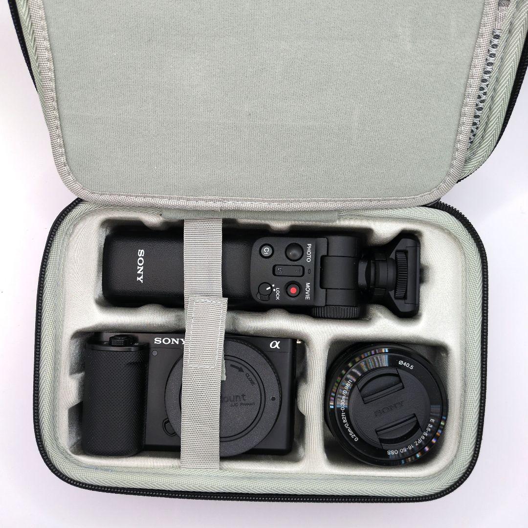 セット】SONY ZV−E10 レンズ2個 グリップ バッテリー SDカード付