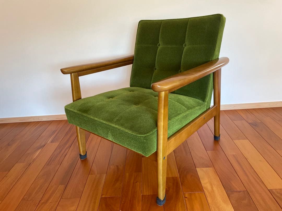 カリモク60 Kチェア 1シーター　モケットグリーン Kチェア1シーターワイド | PRODUCT | カリモク60