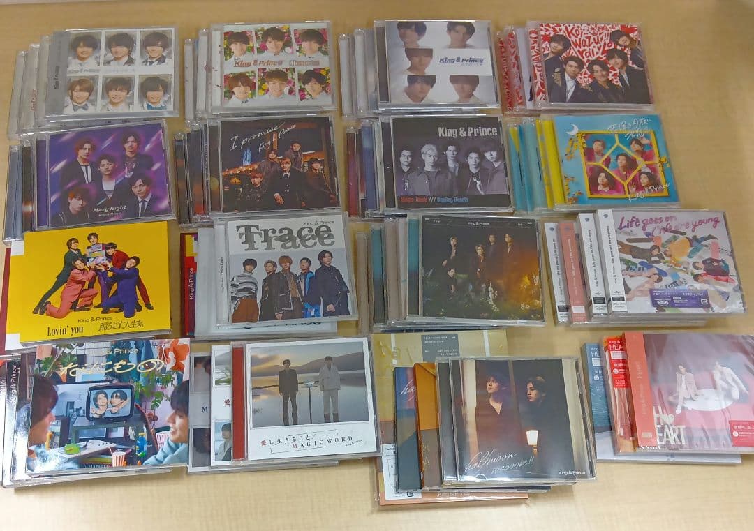 ➀ King & Prince キンプリ シングル 16種 53枚 まとめ売り - メルカリ
