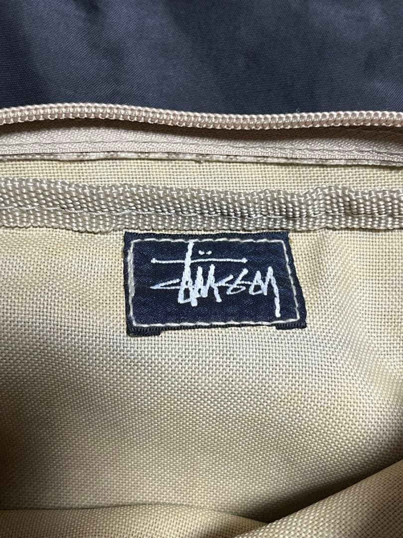 希少 90s 紺タグ OLD stussy ショルダーバック 裏原 ギミック - メルカリ
