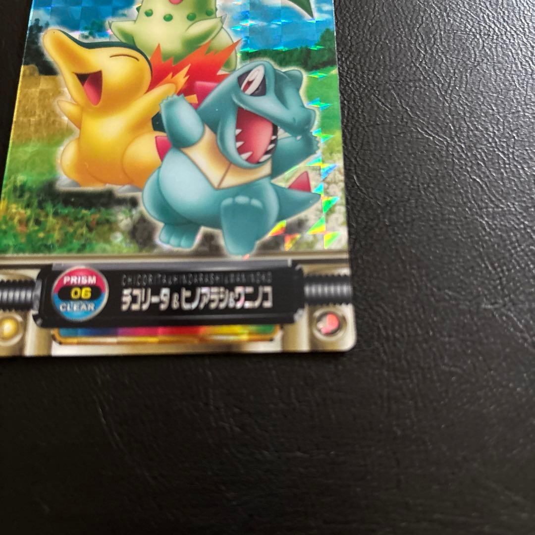 ポケモンカードダス プリズム06 チコリータ/ヒノアラシ/ワニノコ
