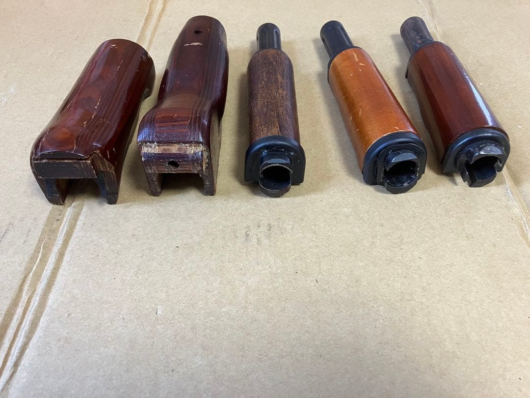 AK ウッドハンドガード 5点セット ジャンク 電動ガン ガスガン