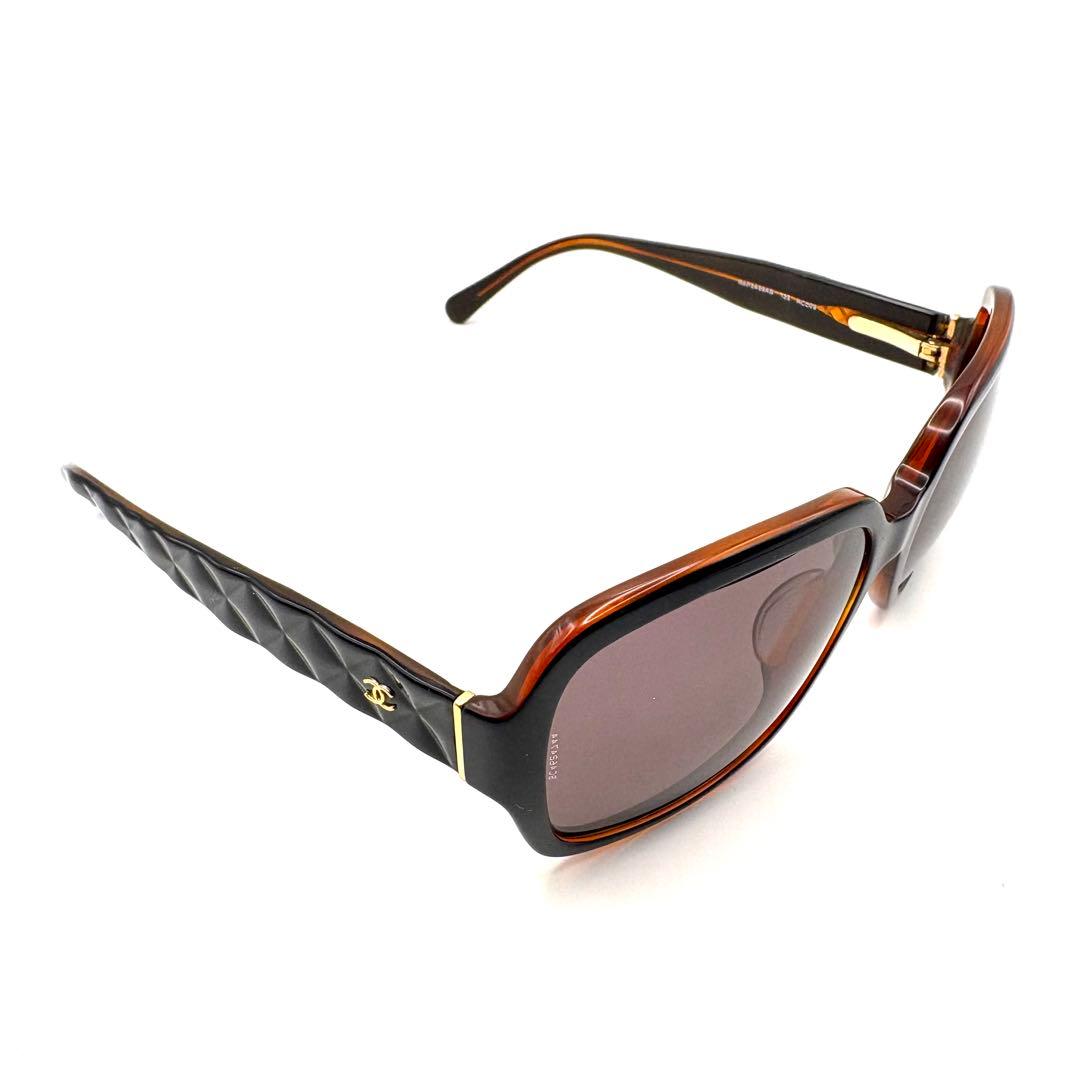 箱付き CHANEL シャネル サングラス マトラッセ ココマーク - メルカリ