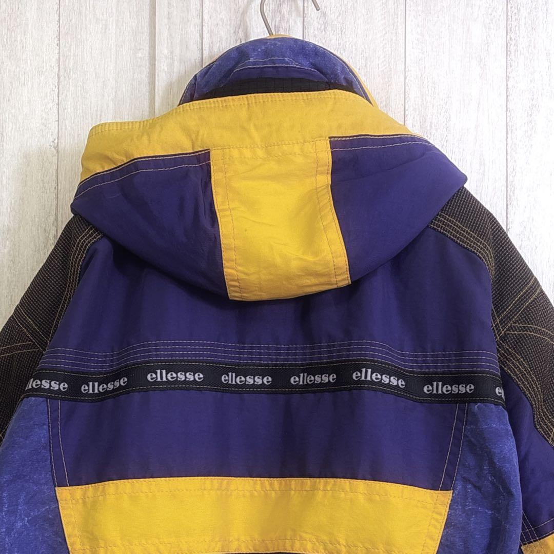 エレッセ スキーウェア メンズM 90s バーティカルダイブ 中綿 日本製