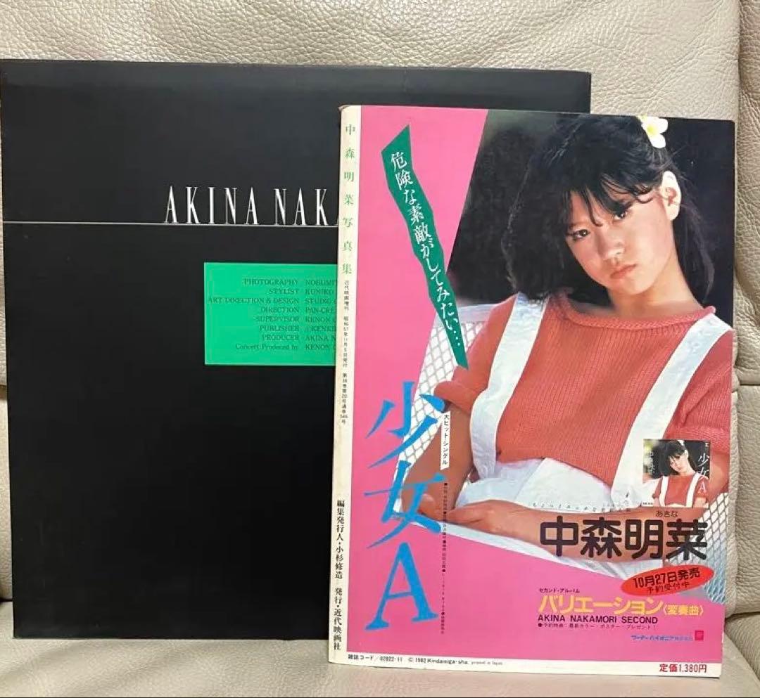 美品☆中森明菜☆ツアーパンフ&写真集 - メルカリ
