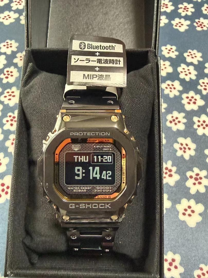 Ape 新品未使用カシオG-SHOCKGMW-BZ5000BD-1JF GMWBZ5000BD1 | G-SHOCK FULL METAL Black | CASIO