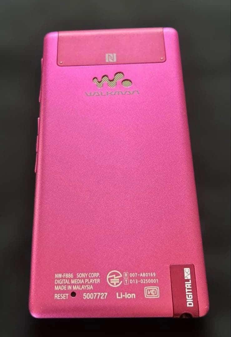 Sony ウォークマン NW-F886 32GB ピンク ハイレゾ対応 - メルカリ