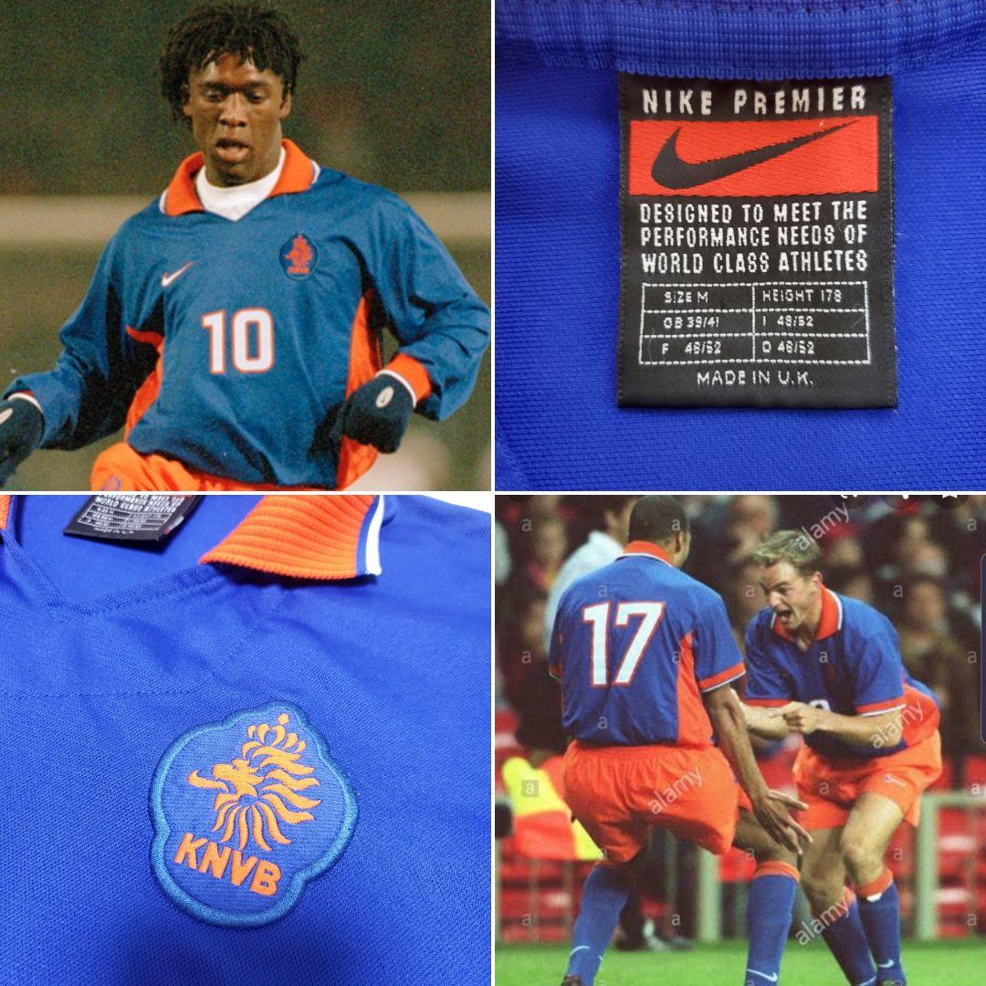 ナイキ正規品・美品状態‼】 オランダ代表 ユニフォーム アウェイ 96