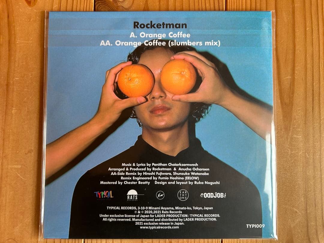 ROCKETMAN ORANGECOFFEE レコード 藤原ヒロシ
