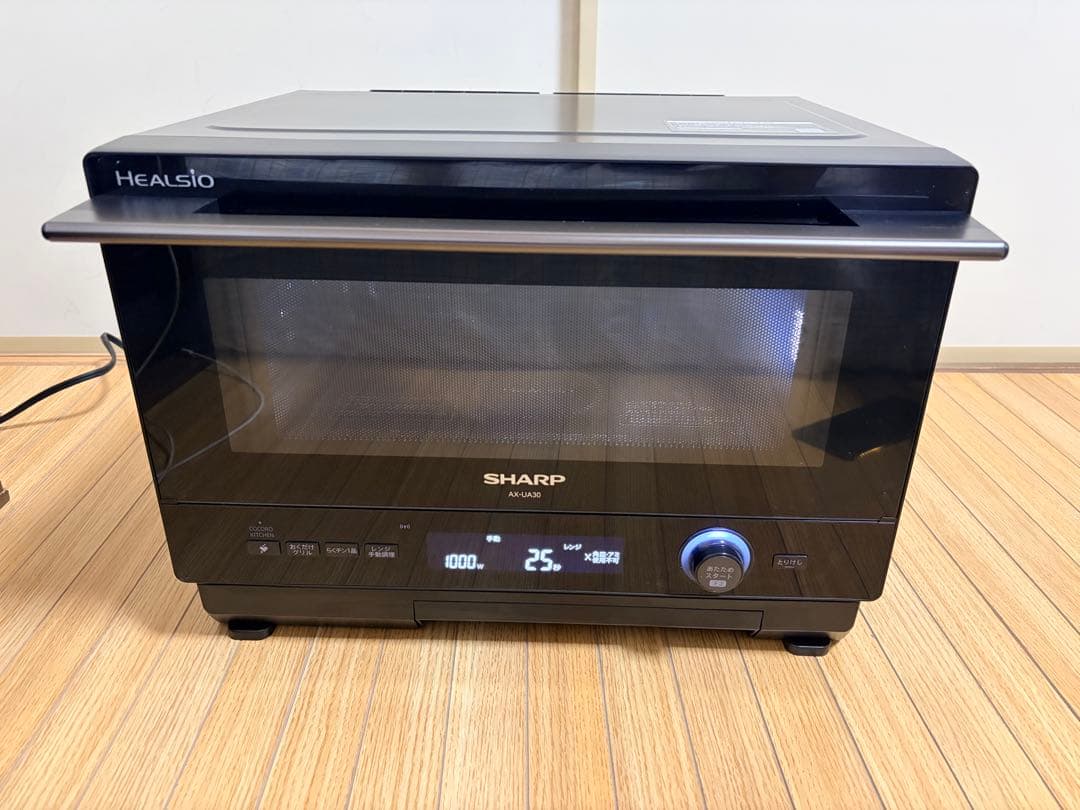 SHARP ヘルシオ AX-UA30 2022年製 過熱水蒸気 動作確認済 - メルカリ
