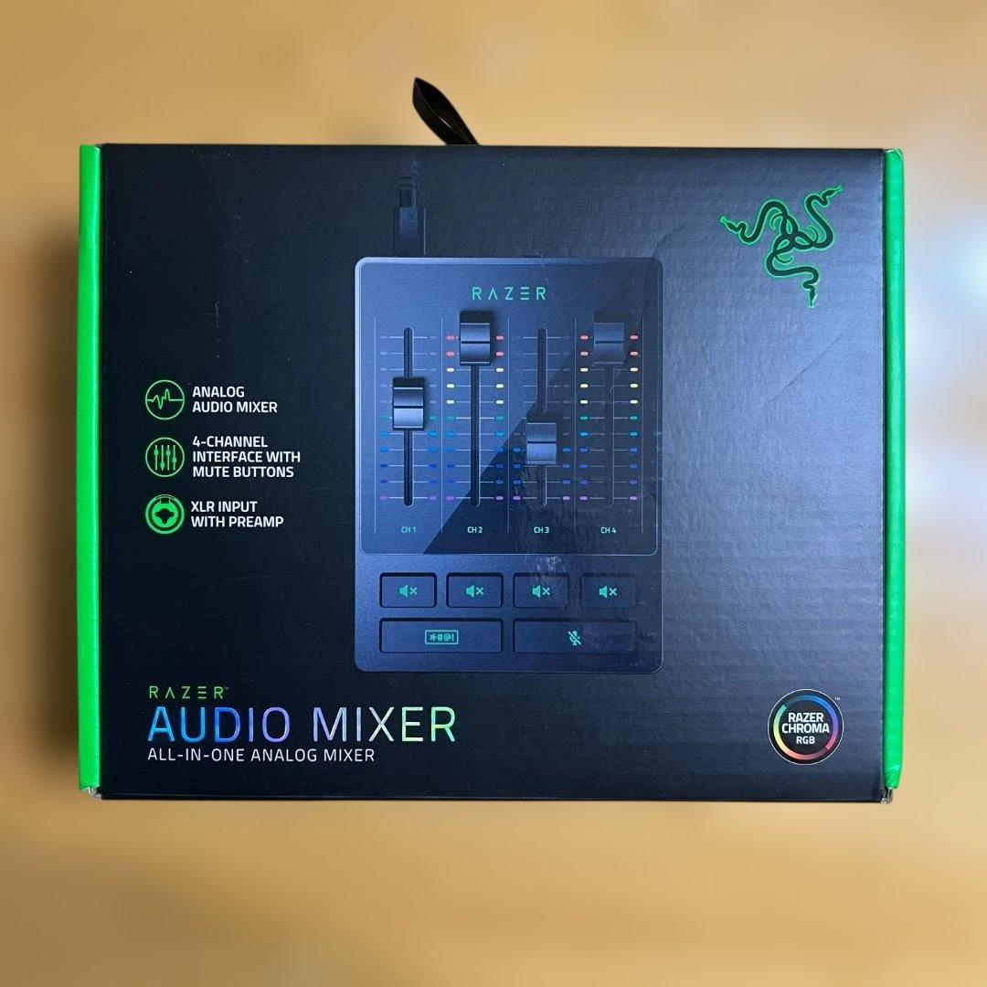 Razer Audio Mixer　オーディオミキサー Amazon.co.jp: Razer Audio Mixer オーディオミキサー ミュートボタン