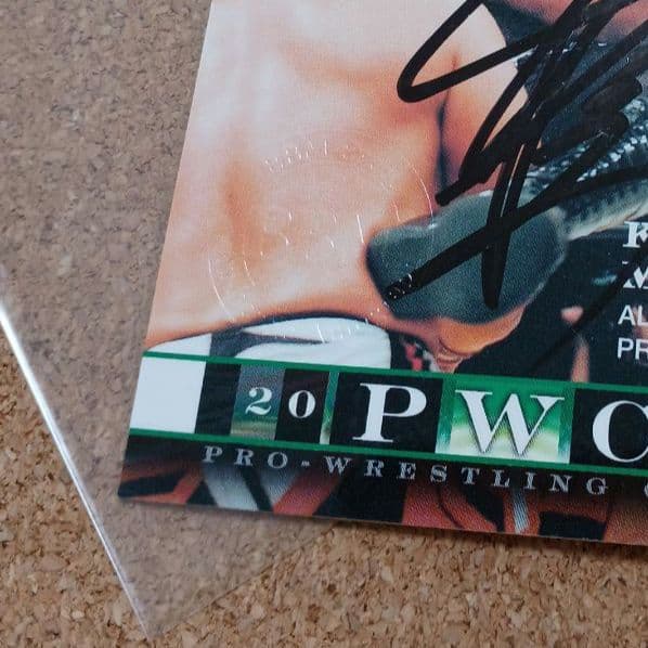 BBM プロレスカード 武藤敬司 直筆サインカード 全日本プロレス 2005