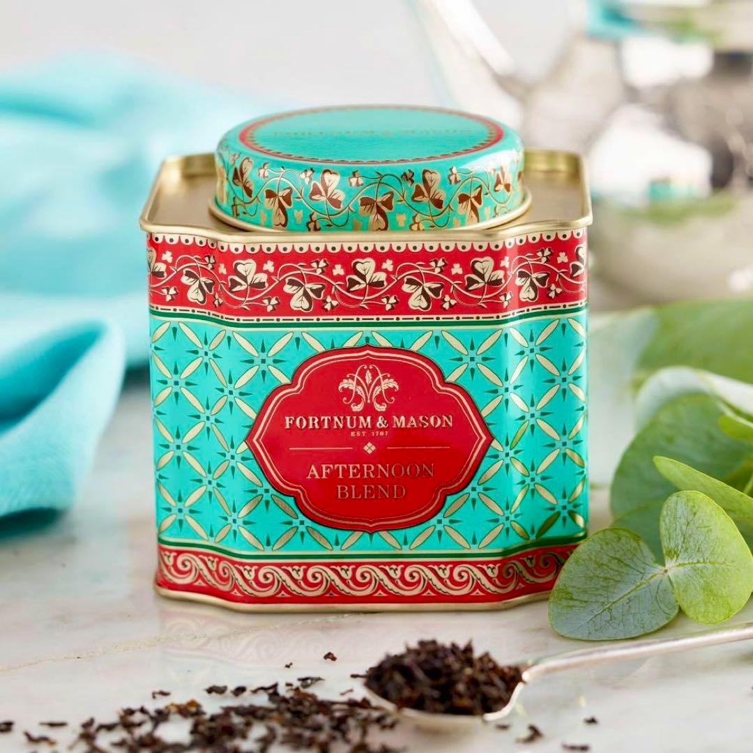 新品未開封】FORTNUM&MASON 紅茶3缶 デコラティブ缶 日本未入荷 - メルカリ