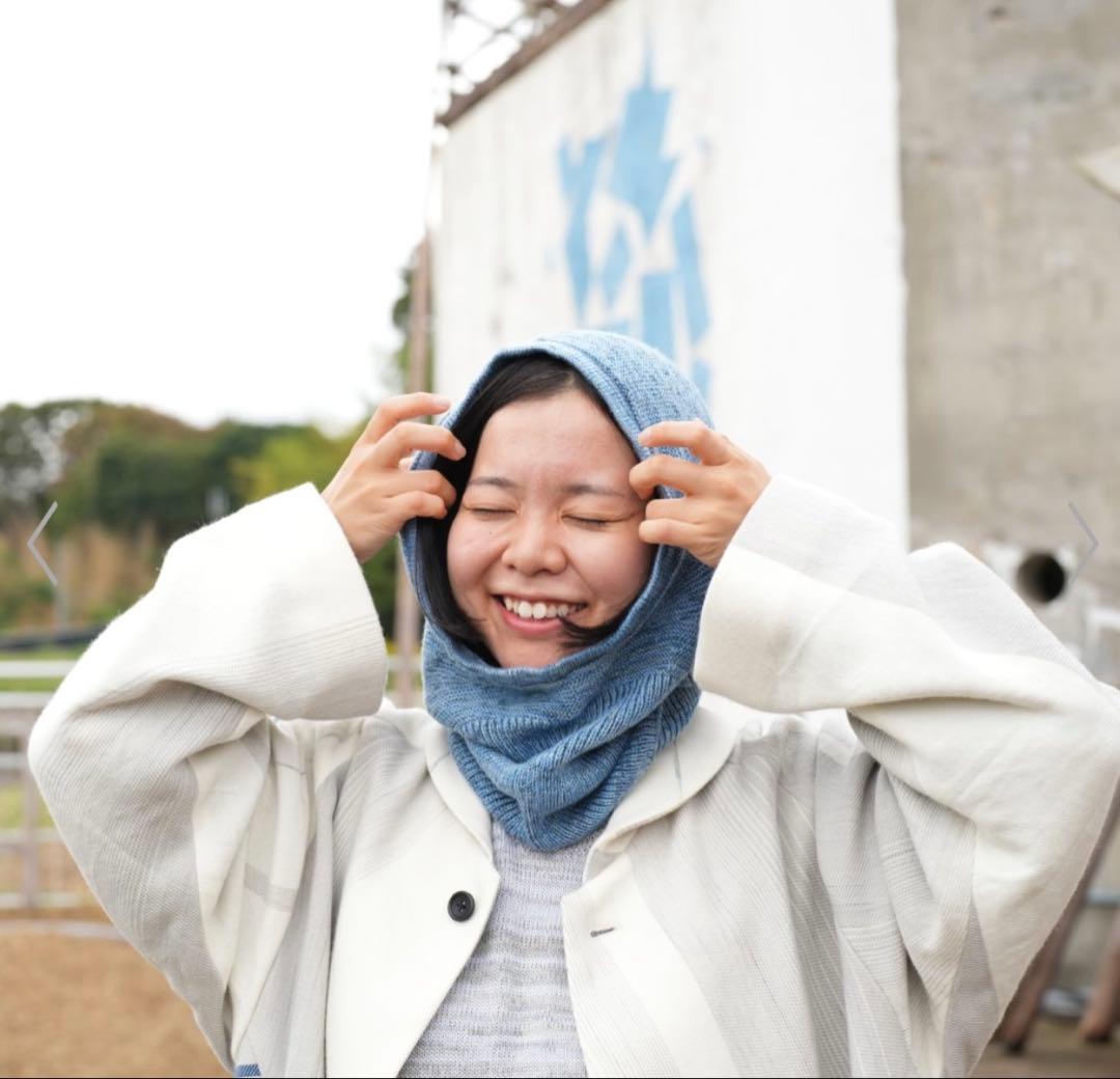 tamaki niime 今季 ゆきんこ きなり ベージュ ミックス バラグラバ