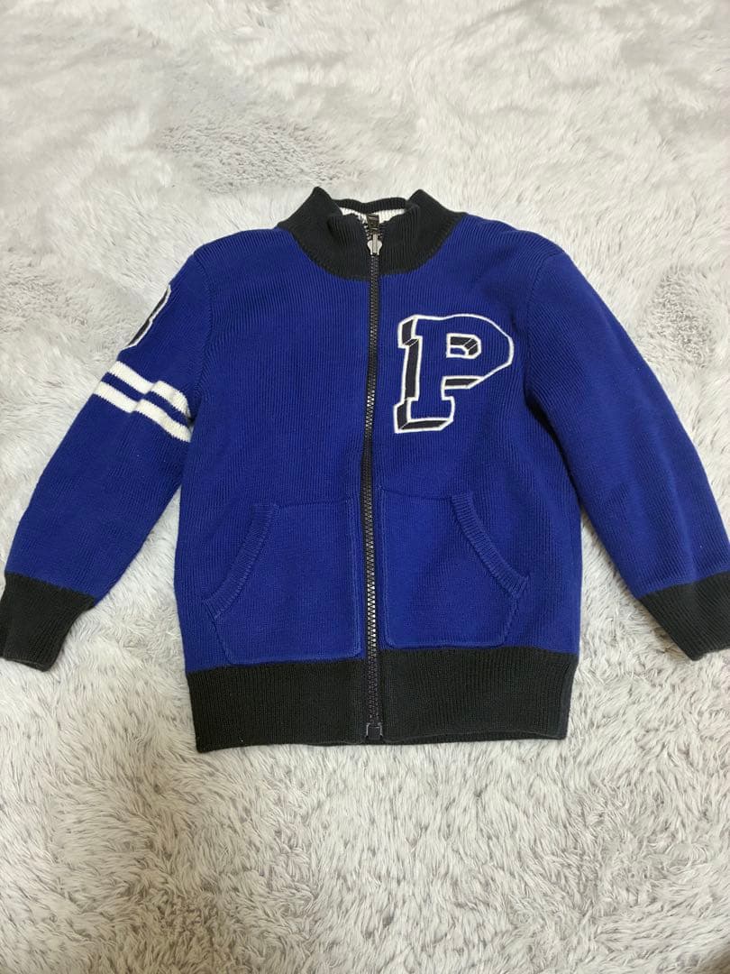 ポロラルフローレン リバーシブルニットジャケット - メルカリ