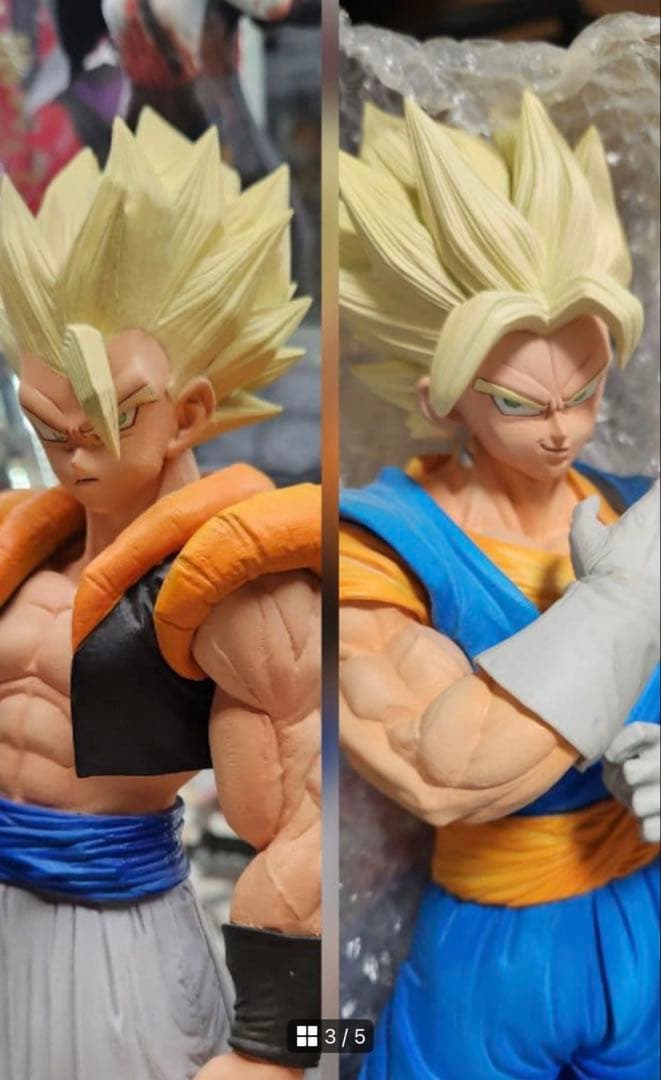 ゴジータ ベジット フィギュア リペイント品 smsp 1番くじ - メルカリ