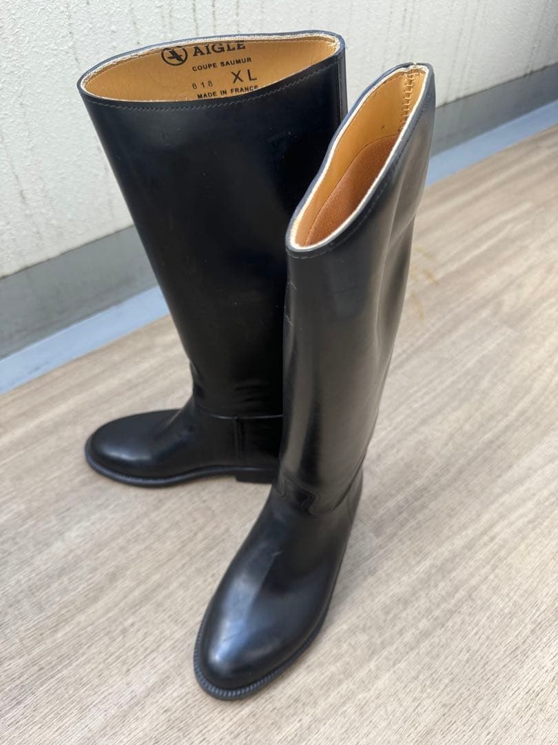 AIGLE エーグル レインブーツCOUPE SAUMUR/37 - メルカリ
