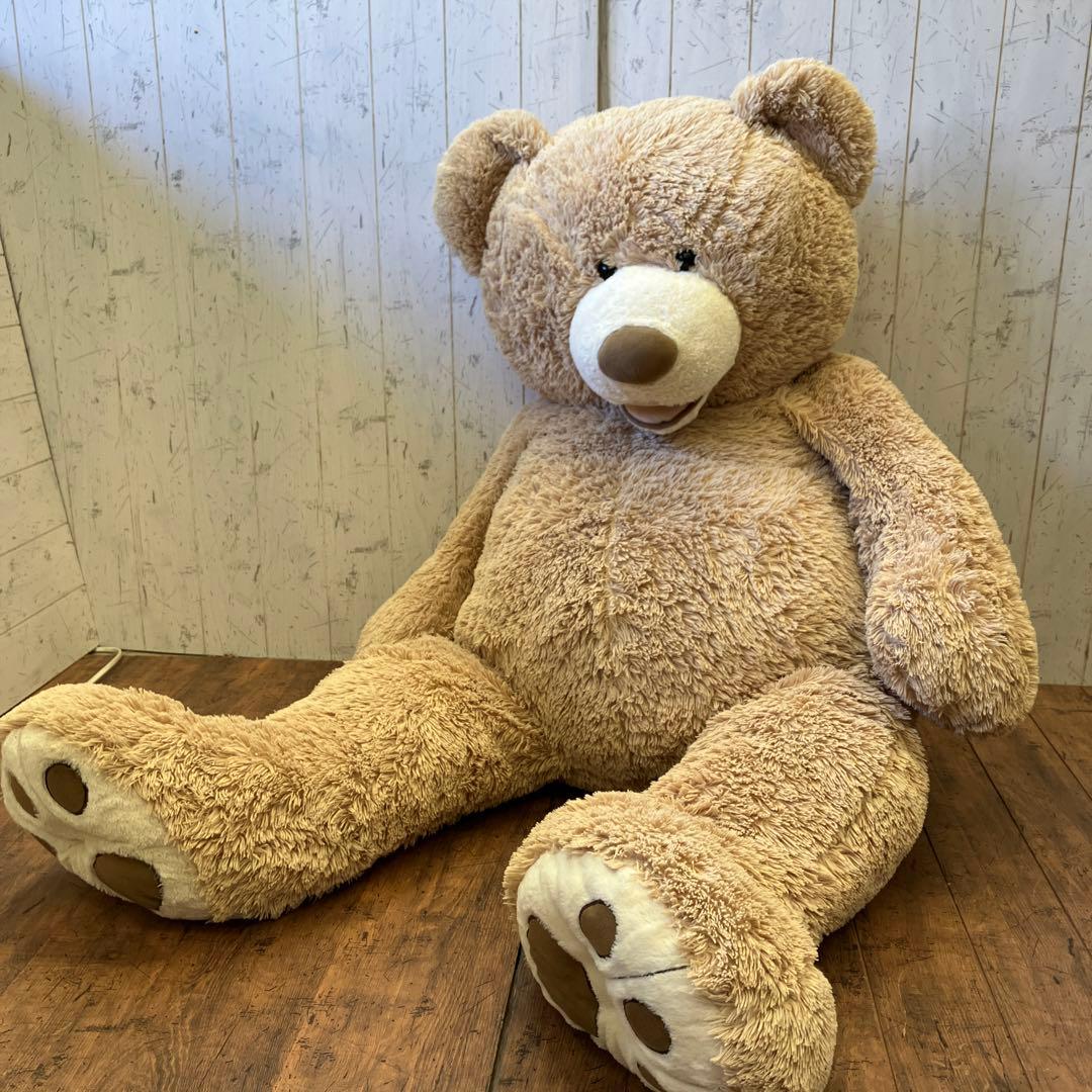 コストコ ベージュ ビッグベアー 超 特大 クマ 熊 ぬいぐるみ