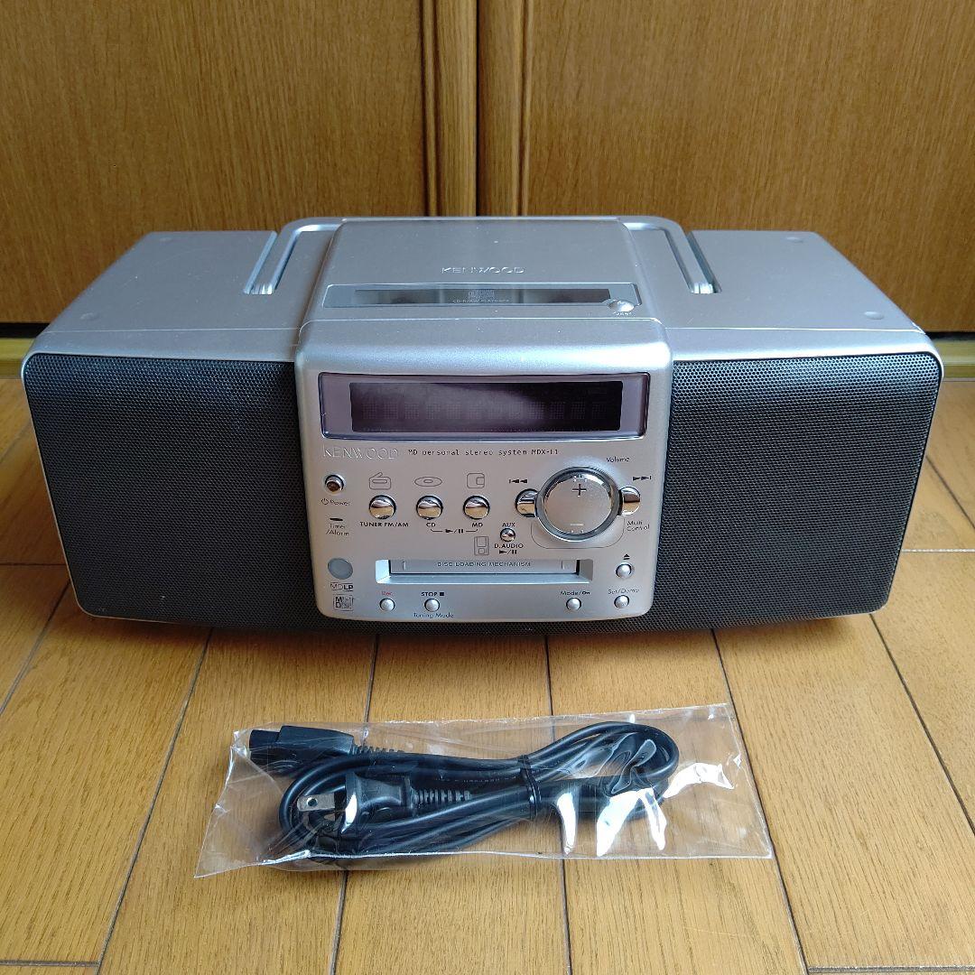 KENWOOD パーソナルステレオMDシステム MDX-L1 Amazon.co.jp: ケンウッド CD・MD・ラジオパーソナルステレオシステム