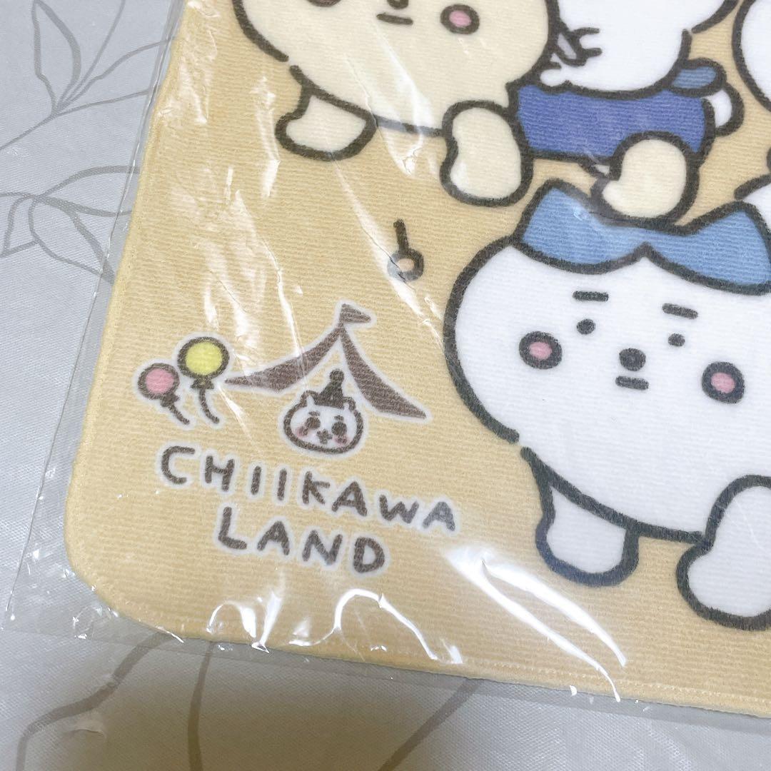 超希少】 ちいかわらんど 大きめタオル ぴーぽぽ ハチワレ うさぎ 日本