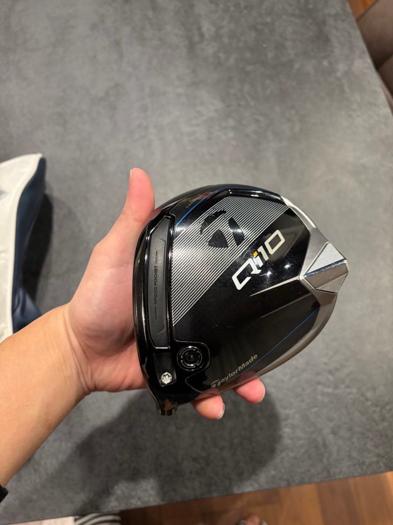 TaylorMade QI10ドライバー 10.5度 ヘッドカバー付き レフティ