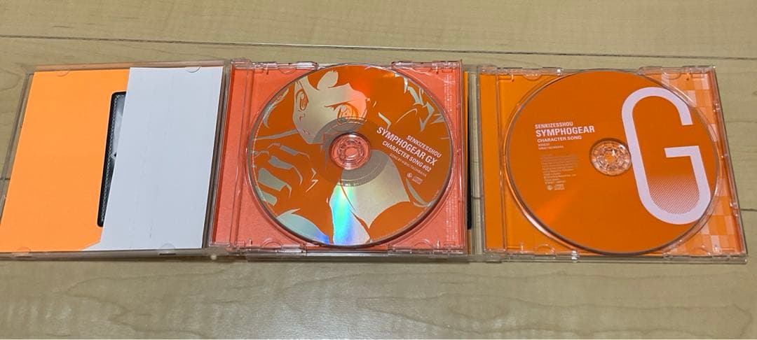 戦姫絶唱シンフォギアGX DVD 6本アンドCD3枚セット カード2枚