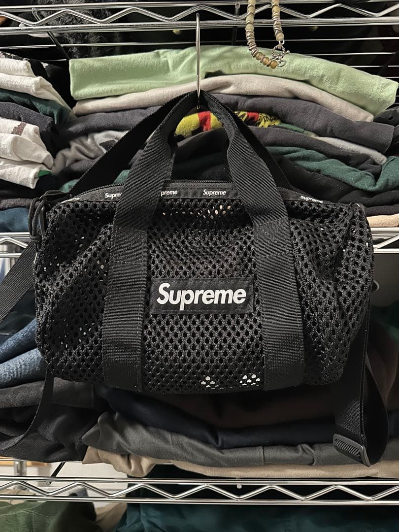 Supreme Mesh Mini Duffle Bag 