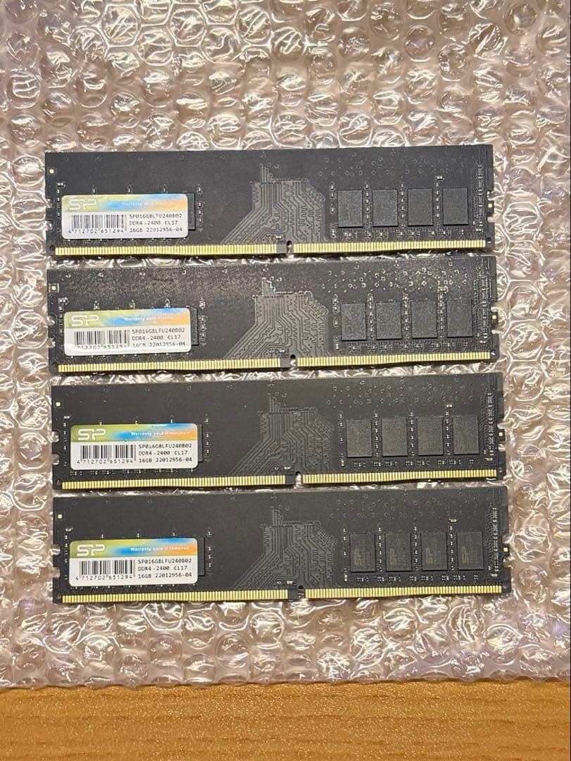 DDR4 メモリー 16GB×4(64GB) Silicon Power Amazon.co.jp: シリコンパワー SP Silicon PowerデスクトップPC用