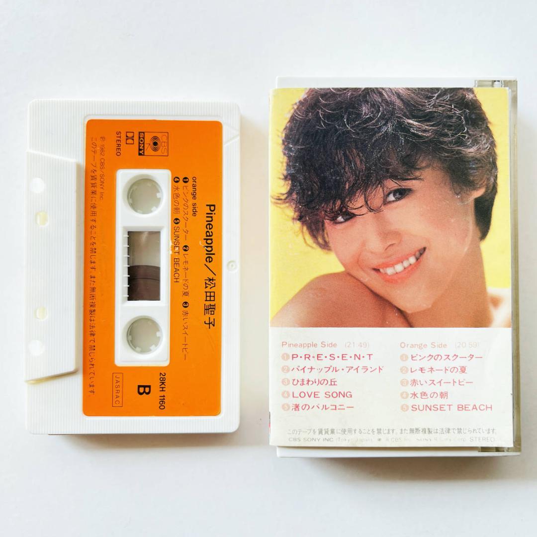 貴重 カセットテープ〔 松田聖子 Pineapple 〕パイナップル - メルカリ