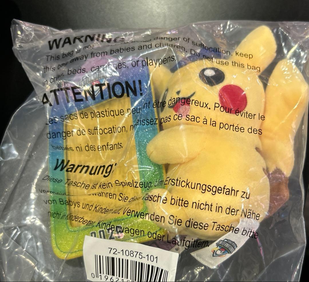 海外公式】EUIC ロンドン ポケモンセンター限定 ピカチュウ ぬいぐるみ