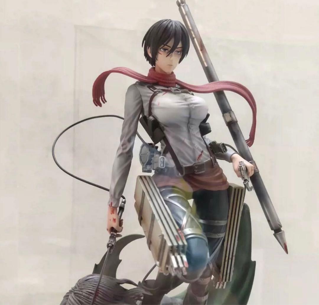進撃の巨人 フィギュア ミカサ・アッカーマン ガレージキット 豪華版