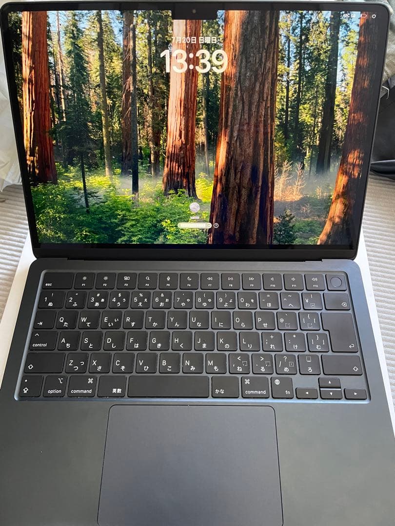 M2チップ搭載13インチMacBook Air - ミッドナイト 2023